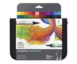 Mallette 24 Feutres Promarker Watercolour Winsor Et Newton Collection De Base