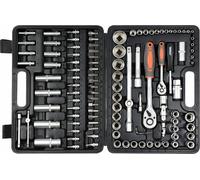 Mallette à outils 1/4" et 1/2", 108 pièces, grande taille