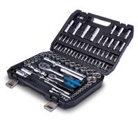 Mallette à outils 94 pièces SCHEPPACH TB100 - Outils en acier chrome vanadium - Coffret plastique