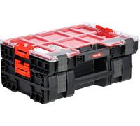 Mallette à outils avec mousse de protection et organiseur avec 8 boîtes Système de rangement Modular Set Garage PRO