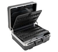 Mallette à outils avec sangles, en ABS, 34,3 litres, 47 x 36,5 x 20 cm
