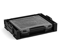 Mallette à outils, boîte à outils, système de coffrets - Empilable - Avec support - 445 x 342 x 101 mm - Compatible avec i-BOXX 72 et tiroir LS 72
