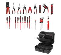 Mallette à outils Cimco, CimCase PRO Electric B1T2, 31 pièces, noir/rouge, 1 pièce