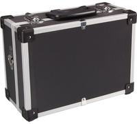 Mallette à outils en aluminium - 320 X 230 X 155 Mm - 11,4 L - Noir