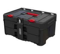 KETER Stack'N'Roll Boîte a outils avec deux tiroirs 48,1 x 33,2 x 23,3 cm 17210832