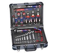 Mallette à outils KWB en aluminium robuste de 129 outils de qualité supérieure. Equipement essentiel pour les usages quotidien et/ou d'atelier