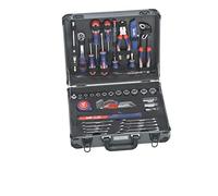 Mallette à outils KWB en aluminium robuste de 51 outils de qualité supérieure. Equipement essentiel pour les usages quotidien et/ou d'atelier