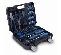 Mallette à outils SCHEPPACH - WZK49 - 50 pièces - Outils en acier chrome vanadium - Mallette en plastique