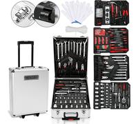 Mallette à outils Vigevee, coffret d'outils 1031 pièces, ensemble de boîtes à outils, mallette à roulettes, ensemble d'outils