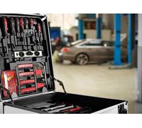 Mallette à outils XXL - 899 pièces - Caisse à outils Trolley - Remplie