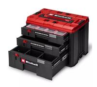 Mallette à tiroirs modulaire - E-Case Einhell - 3 tiroirs verrouillables - Système empilable