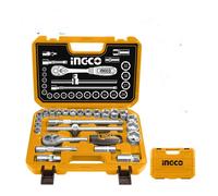 Mallette Clé à cliquet 1/2" 25 pièces en acier CR-V - INGCO - HKTS12251