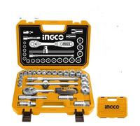Mallette liquet 1/2" 25 pièces en acier CR-V - INGCO - HKTS12251