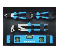 Mallette de dépannage 112 outils 1/4' - 1/2' STILKER - 15154