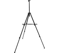 Mallette de peintre Mallette de peintre portable Chevalet de table Chevalet de terrain Kit de peinture réglable 122 pièces