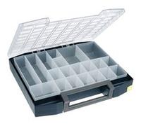 Raaco Mallette de rangement Boxxser L465 x P401 x H78 mm – 20 compartiments – Bleu