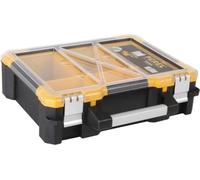 Mallette De Rangement En Plastique Avec Bacs Amovibles - 380 X 340 X 110 Mm - 14 L
