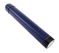 Mallette de rangement extensible pour posters, support de rangement | portable, tubes à dessin de 61 cm, porte-documents stable et malléable, organisateur de rangement d'art, tube de support pour