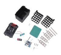 Mallette de rangement pour batteries d'outils électriques, 10/15/20 cœurs, boîtier en ABS avec indicateur LED, protection contre les surcharges/décharges profondes, carte de chargement PCB