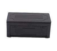 Mallette de Rangement pour Modèle de Voiture, Boîte à Outils Simulée RC, Conception Innovante, Assemblage Facile pour Les Véhicules d'ingénierie (Black)