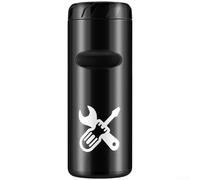 Mallette de rangement pour outils de vélo résistante à l'eau pour les | Grande capacité, permet de ranger des outils multifonctions et des pompes, construction robuste en polypropylène