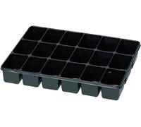 Mallette de rangement séparations fixes 815355 (L x l x H) 335 x 235 x 50 mm Nombre de compartiments: 18 1 pc(s)