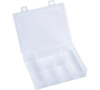 Mallette de rangement séparations fixes Hünersdorff 606120 (L x l x H) 180 x 140 x 40 mm Nombre de compartiments: 5 1 pc(s)