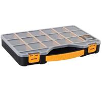 Mallette de rangement Velleman OMR18 (L x l x H) 415 x 286 x 61 mm Nombre de compartiments: 18 1 pc(s)