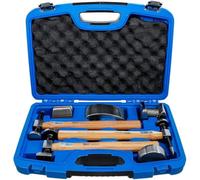 Mallette de Tas et Marteaux de Carrosserie 7 pcs - Outils Robustesse et Précision - Acier, Pro - D-Work