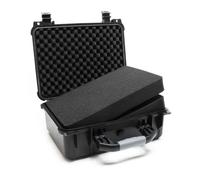 Mallette de transport Noire Valise de protection Ajustable Étanche Mousse Taille L 40,6x33x17cm