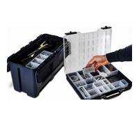 Raaco Mallette de rangement CarryLite 55 – 25 compartiments fixes – 330×415×57 mm – 1 pc