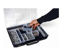 Raaco Mallette de transport 136327 G – 80 mm – très solide – 25 godets amovibles