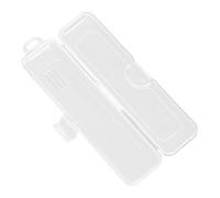 Mallette de voyage pour ustensiles - Organisateur transparent pour couverts, brosses de maquillage, bijoux, pailles | Boîte de rangement portable en silicone pour ustensiles de cuisine et C.