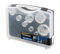 Mallette DIAGER 10 scie cloches cobalt - Spécial maintenance - 655C