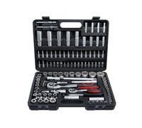 MALLETTE D'OUTILLAGE A MAIN AVEC JEU DE DOUILLES - 108 OUTILS - BGS
