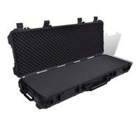 Mallette en plastique pour arme longue et fusil Noir G