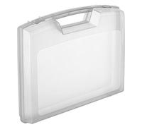 Mallette en plastique transparent 280 x 240 x 76 cm + mousse, étuis de rangement, 1 pièce - 17028T.000.GPB