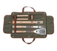 Mallette en toile avec ustensiles barbecue G