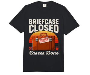 Mallette fermée Carrière terminée Comfort Colors Adult Heavyweight T-Shirt