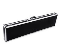 mallette fusil pour arme giantex noir 133x34x11cm métal en alliage d’aluminium avec serrure pour arme Longue, fusil et pistolet G