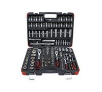 MALLETTE JEU DE DOUILLES, OUTILLAGE A MAIN 172 PIECES BGS DIY