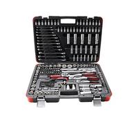 MALLETTE JEU DE DOUILLES, OUTILLAGE A MAIN 216 PIECES BGS DIY