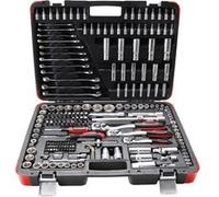 MALLETTE JEU DE DOUILLES, OUTILLAGE A MAIN 216 PIECES BGS DIY