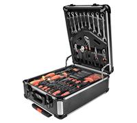 Mallette mobile pour outils, comprenant un ensemble de clés à douille, modèle 969 pièces