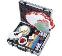 Mallette modérateur Franken Franken Kompakt, plus de 2100 pièces, verrouillable, mallette en aluminium robuste, poids avec accessoires : environ 5 kg, avec bandoulière amovible