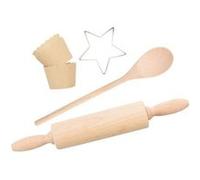 ScrapCooking Mallette Petit Chef – rouleau, cuillère en bois, 25 caissettes