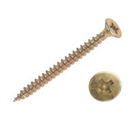 Mallette professionnelle de 2800 vis à bois à tête fraisée PZ Goldscrew