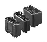 Mallette rigide avec insert en mousse, boîte à outils portable, étanche IP67 contre la poussière, mousse personnalisable pour la protection des outils (WL604B#)