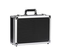 Mallette universelle pour appareils de mesure, mallette de transport robuste, rangement d'outils, plaques de mousse cubique, rembourrage en mousse, verrouillable, housse de protection contre la