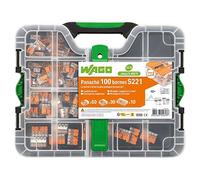 Mallette WAGO 100 Bornes S221 (60x2E + 30x3E + 10x5E)